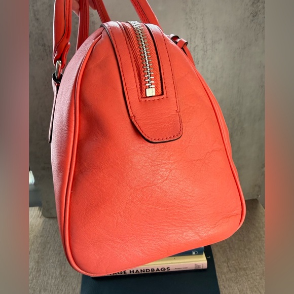 Coach Legacy Haley Satchel – Coral Leather – Restored by “the Cobbler” - Picture 7 of 10